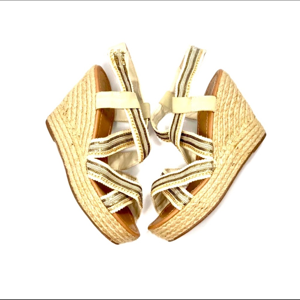 Carlos Santana Wedge Sandals